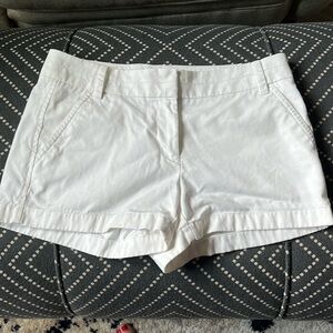 Jcrew white shorts